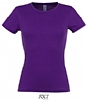 Camiseta Mujer Miss Sols - Color Morado Oscuro